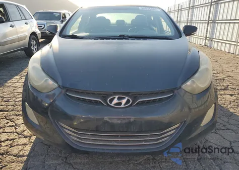2012 Hyundai Elantra Gls from USA, damaged, VIN 5NPDH4AE1CH123437